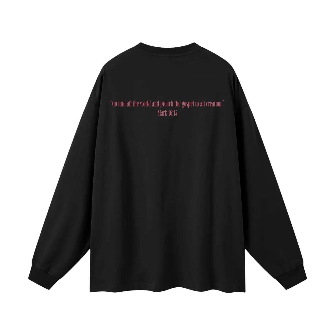 Oversized Long Sleeve | Mark 16:15 - Arma Dei