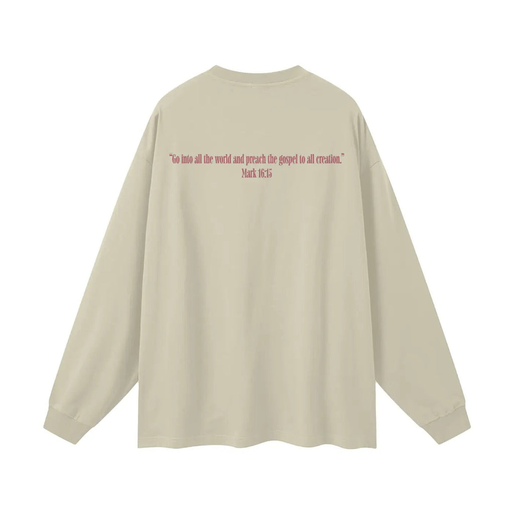 Oversized Long Sleeve | Mark 16:15 - Arma Dei