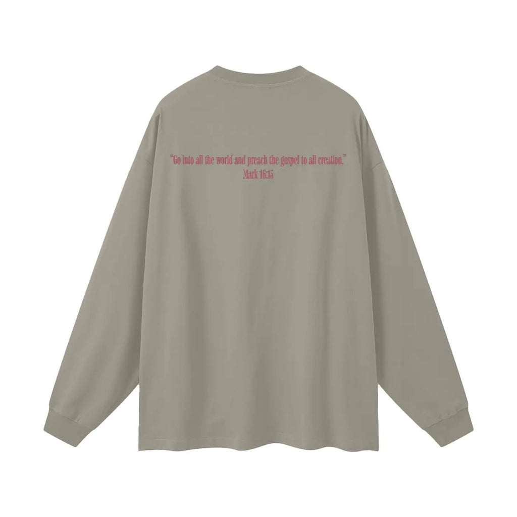 Oversized Long Sleeve | Mark 16:15 - Arma Dei