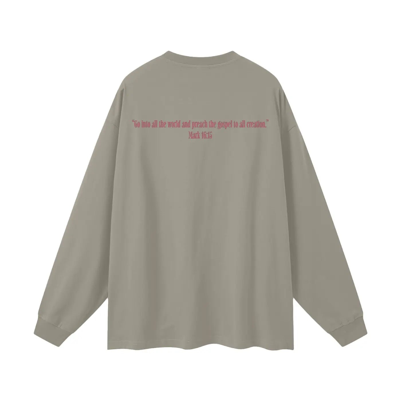 Oversized Long Sleeve | Mark 16:15 - Arma Dei