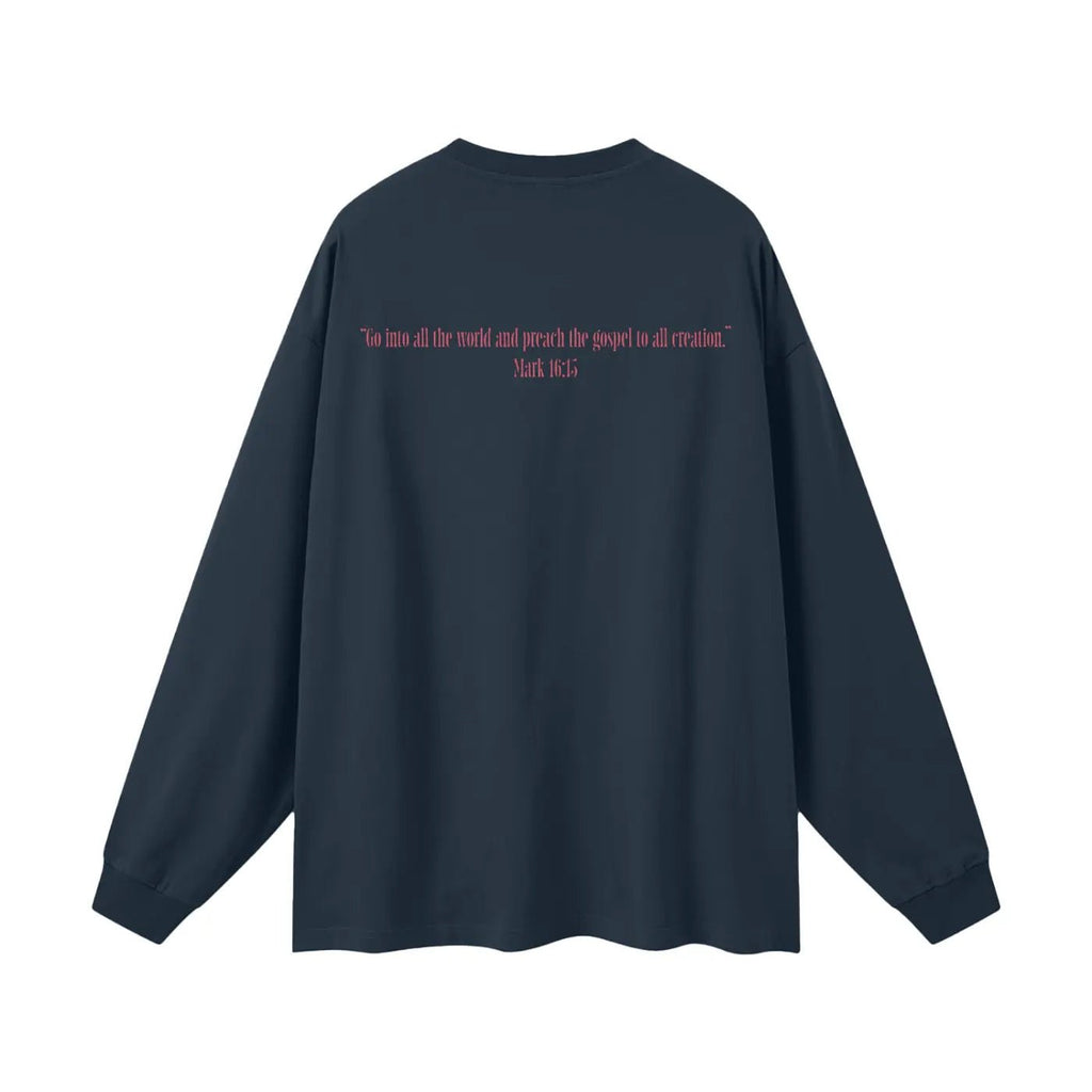 Oversized Long Sleeve | Mark 16:15 - Arma Dei